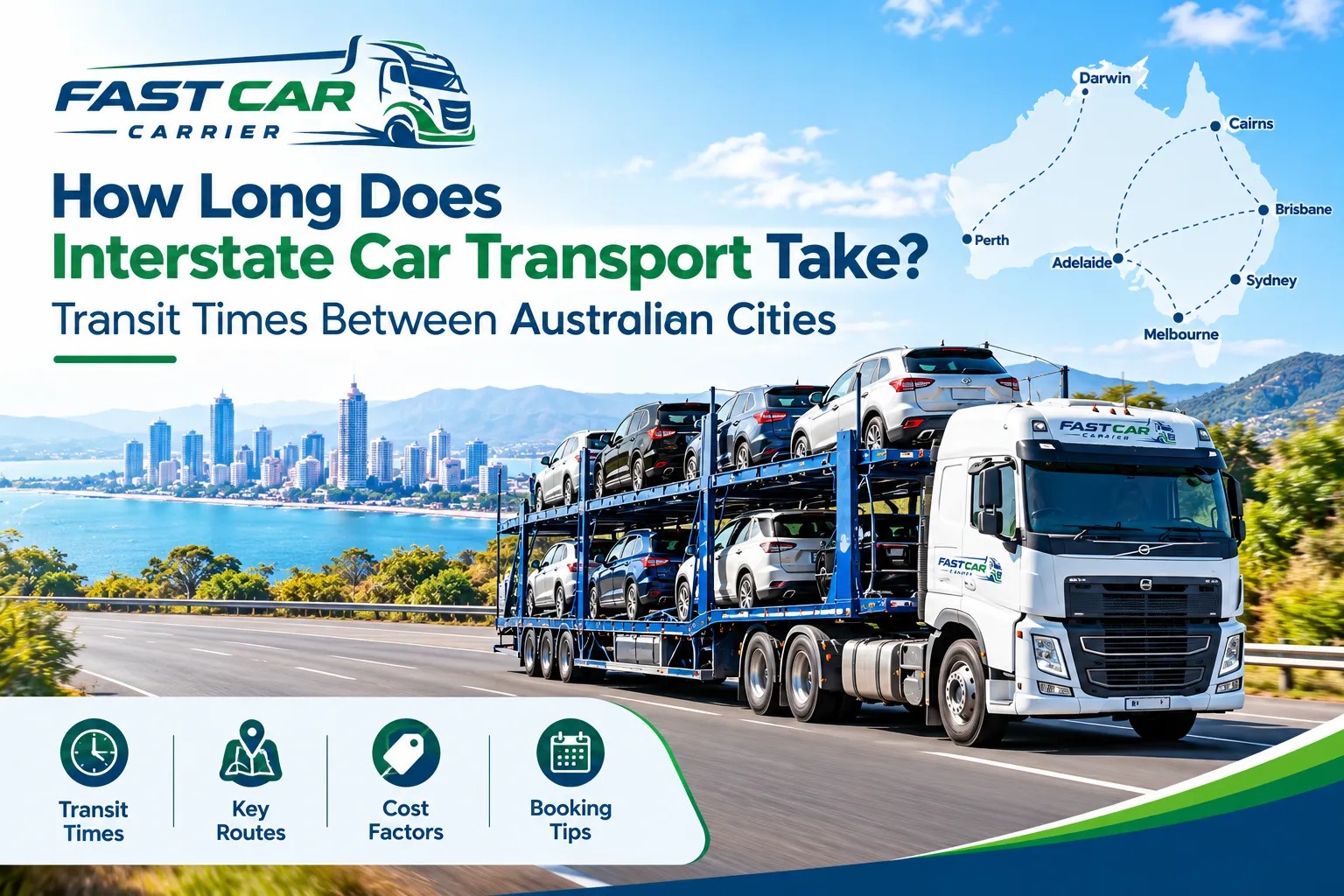 How Long Does Interstate Car Transport Take? Australian Transit Times
